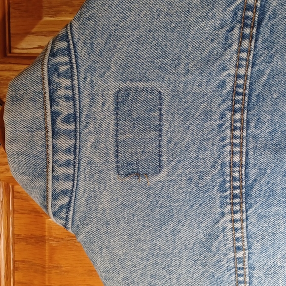 Vintage Levi Strauss & Co. Original Authentic Red Label Denim Blue Jean Jacket - Picture 7 of 16